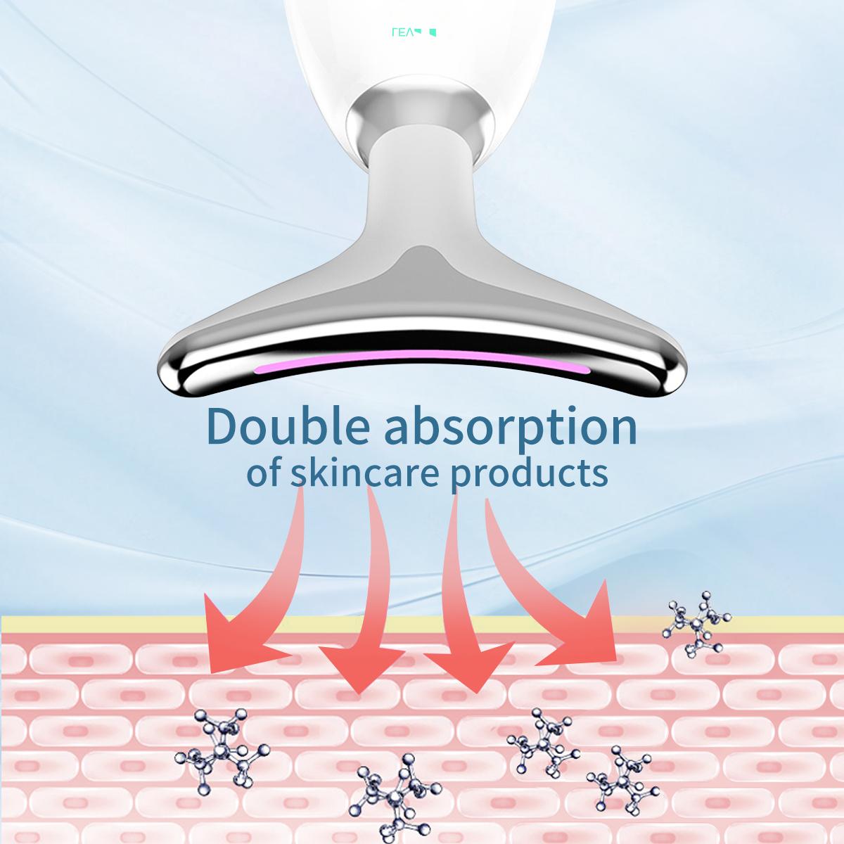 LVARA 3-in-1 LED Microcurrent Facial Sculptor