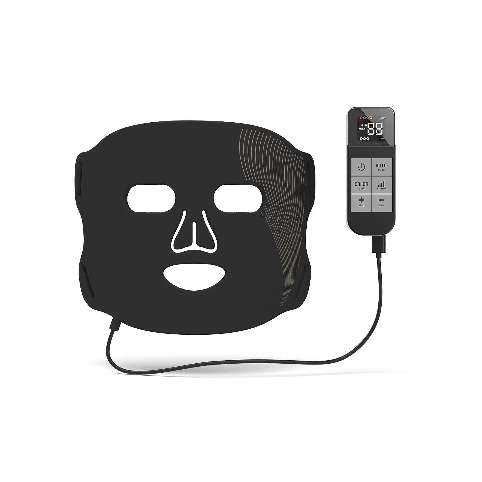 Umitec LED Mask Black