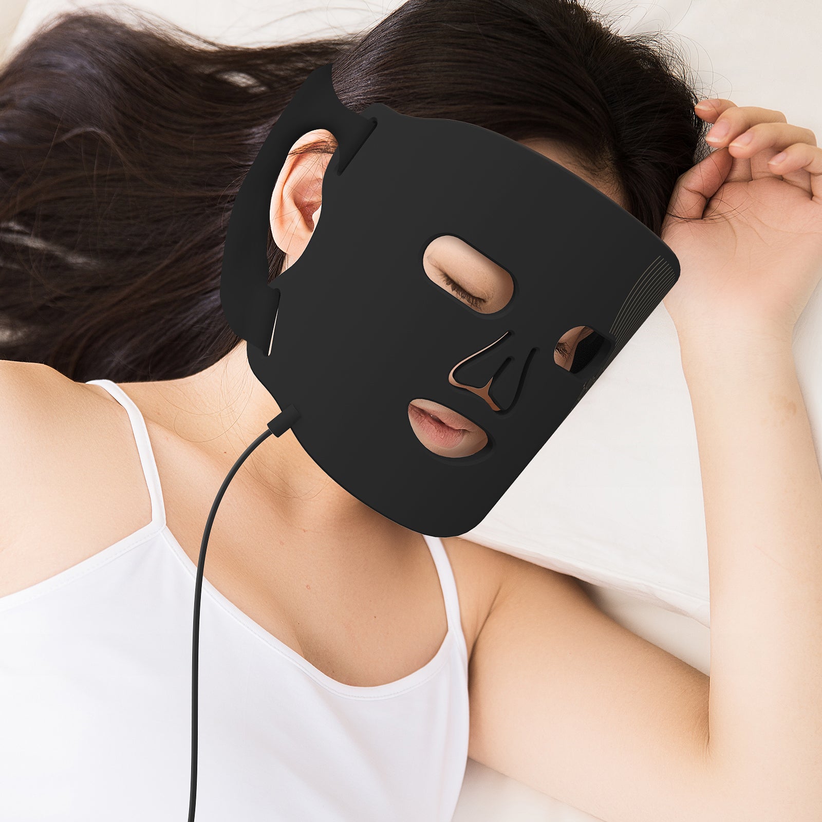 Umitec LED Mask Black