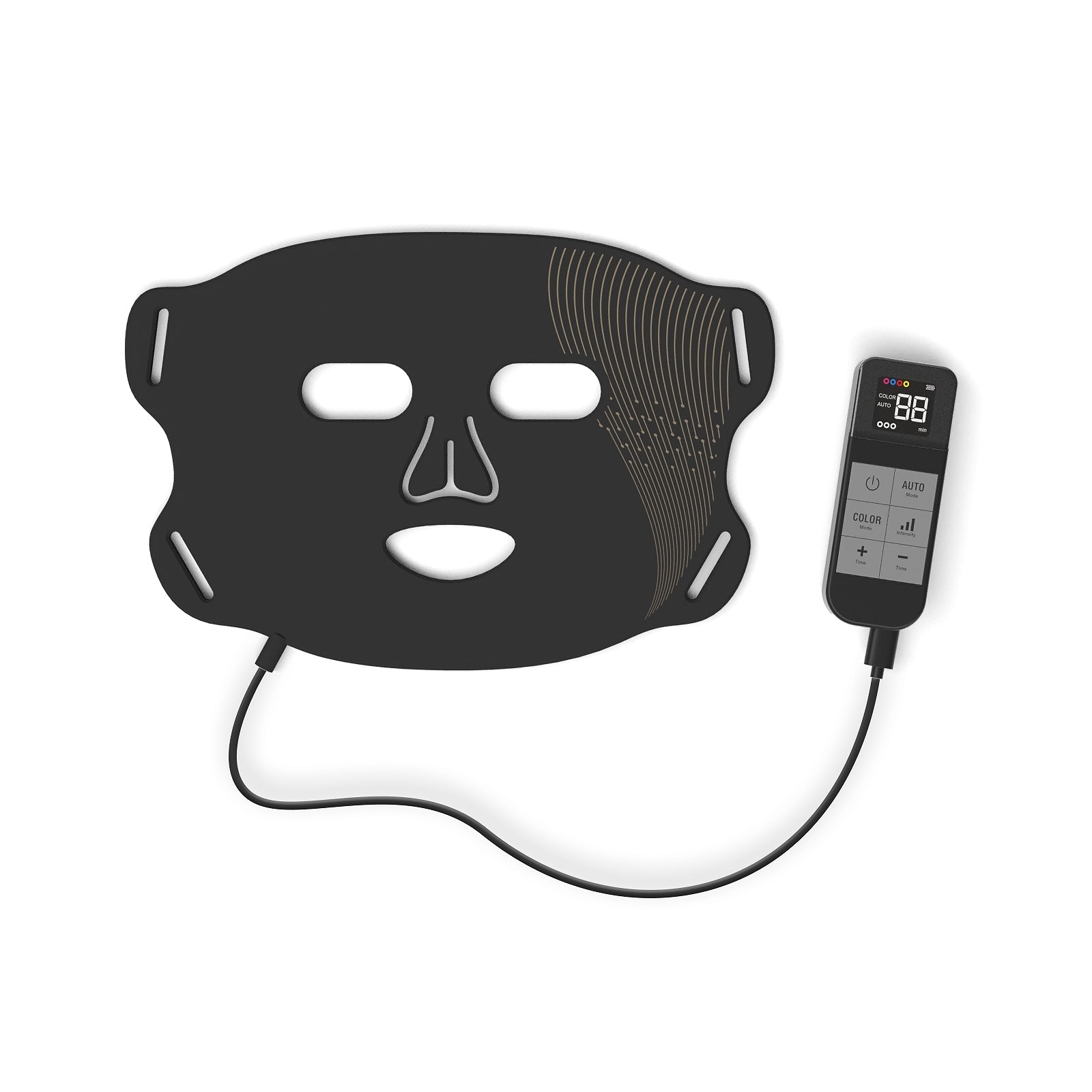 Umitec LED Mask Black