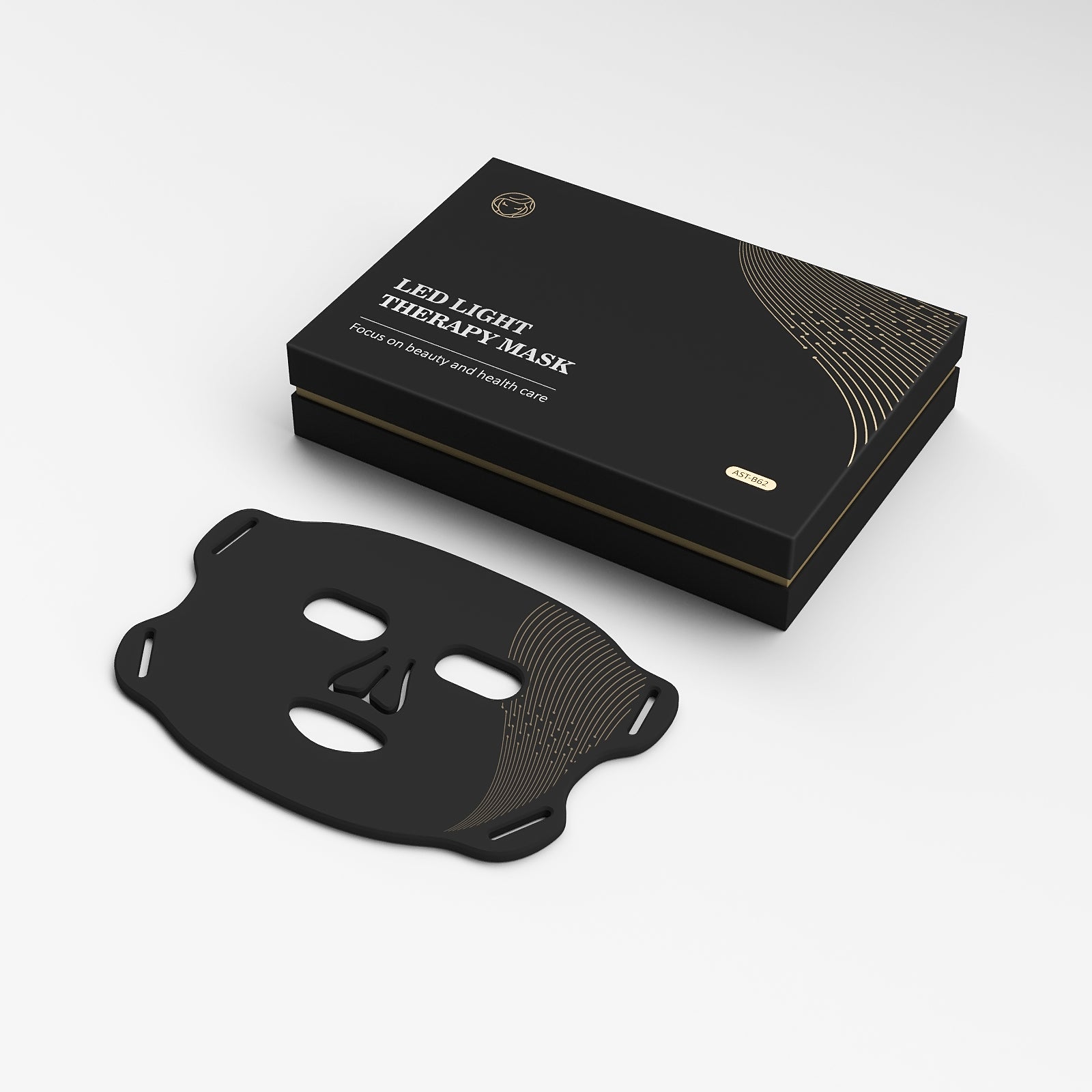 Umitec LED Mask Black