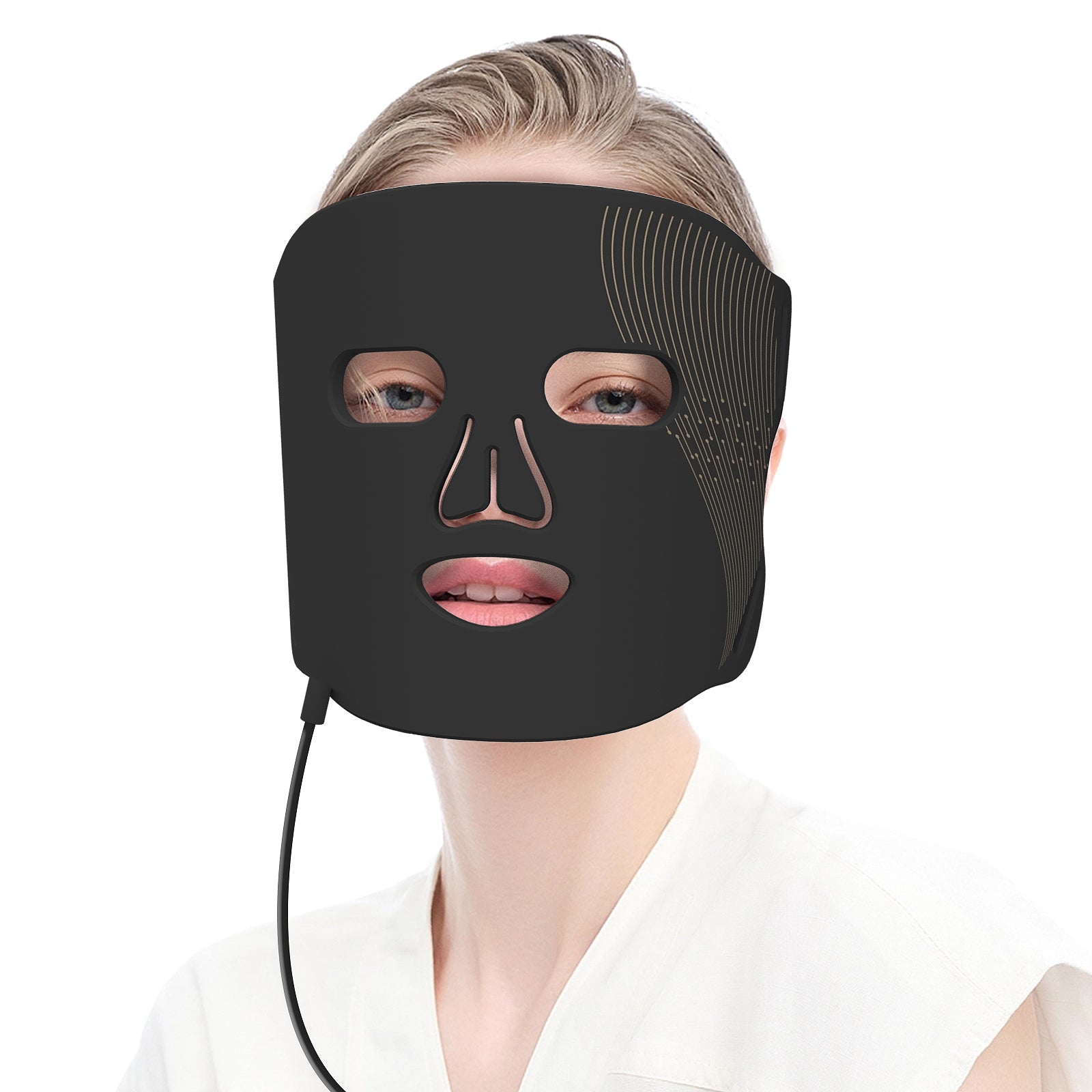 Umitec LED Mask Black