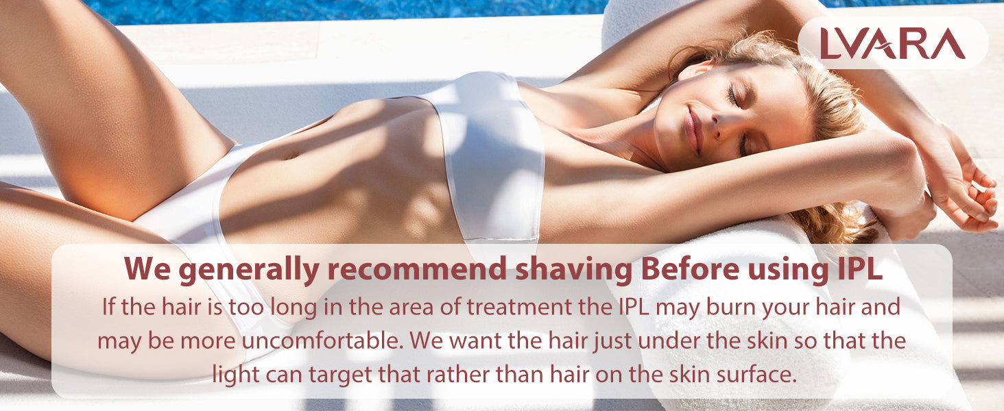 LVARA IPL Hair Removal Device