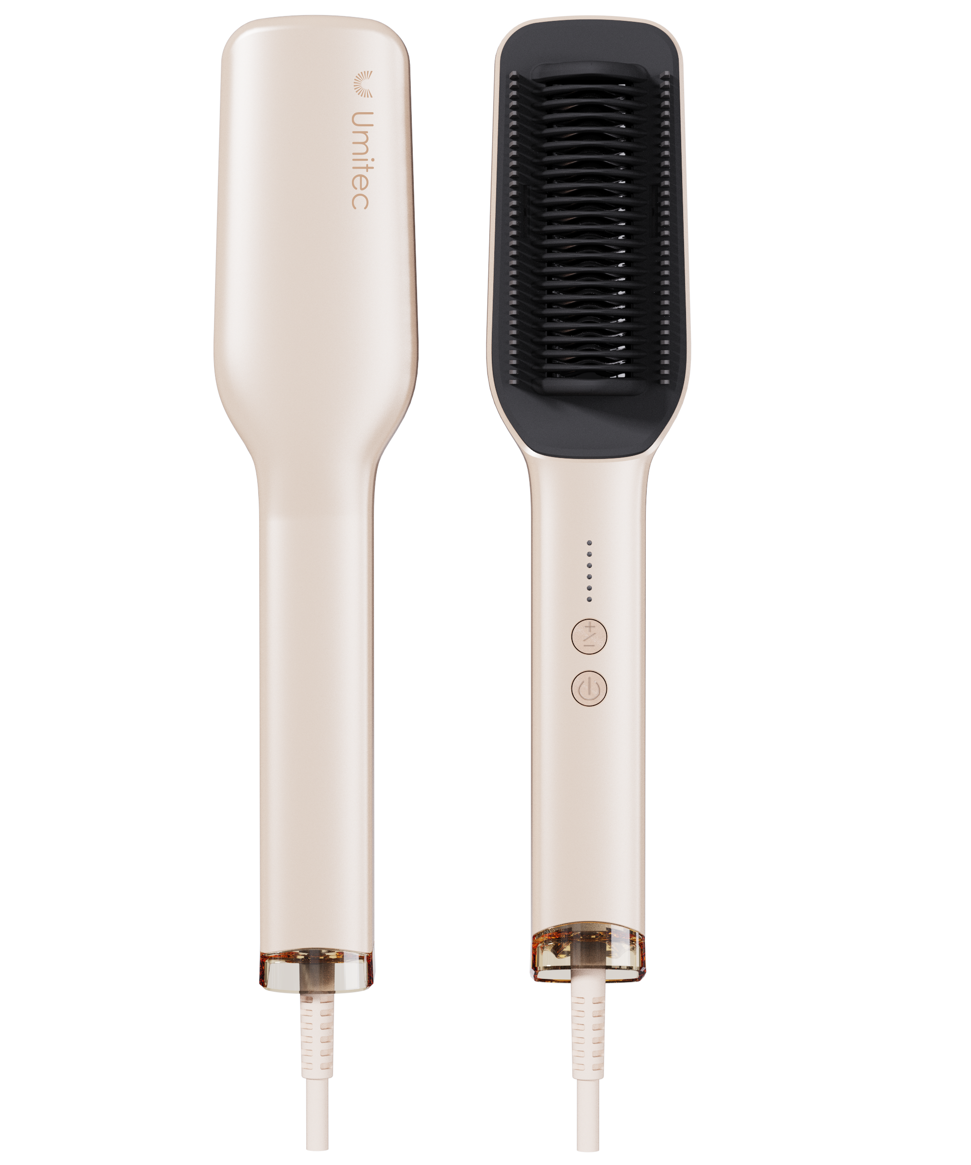 Umitec 2-in-1 Ionic Hair Straightener Brush