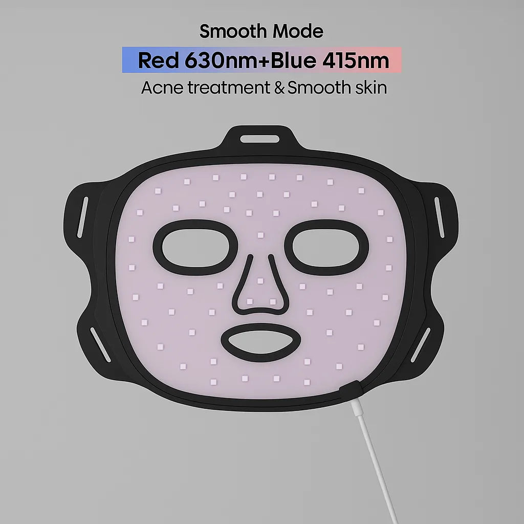 Umitec LED Mask Black
