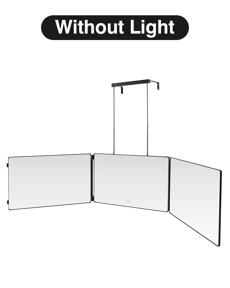 Umitec Trifold mirror hook-on without LED light