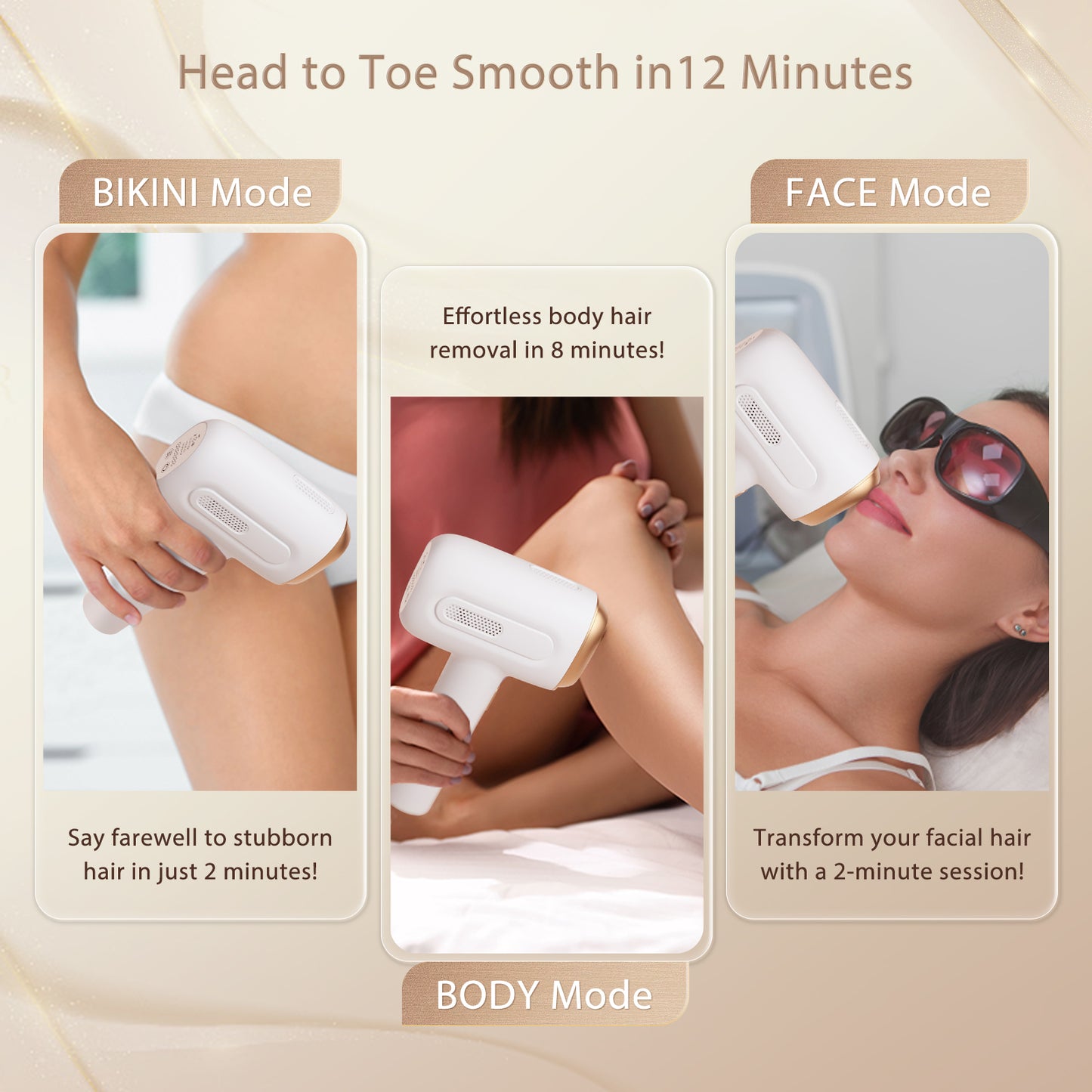 Umitec IPL Ice-cooling Laser Hair Removal Device