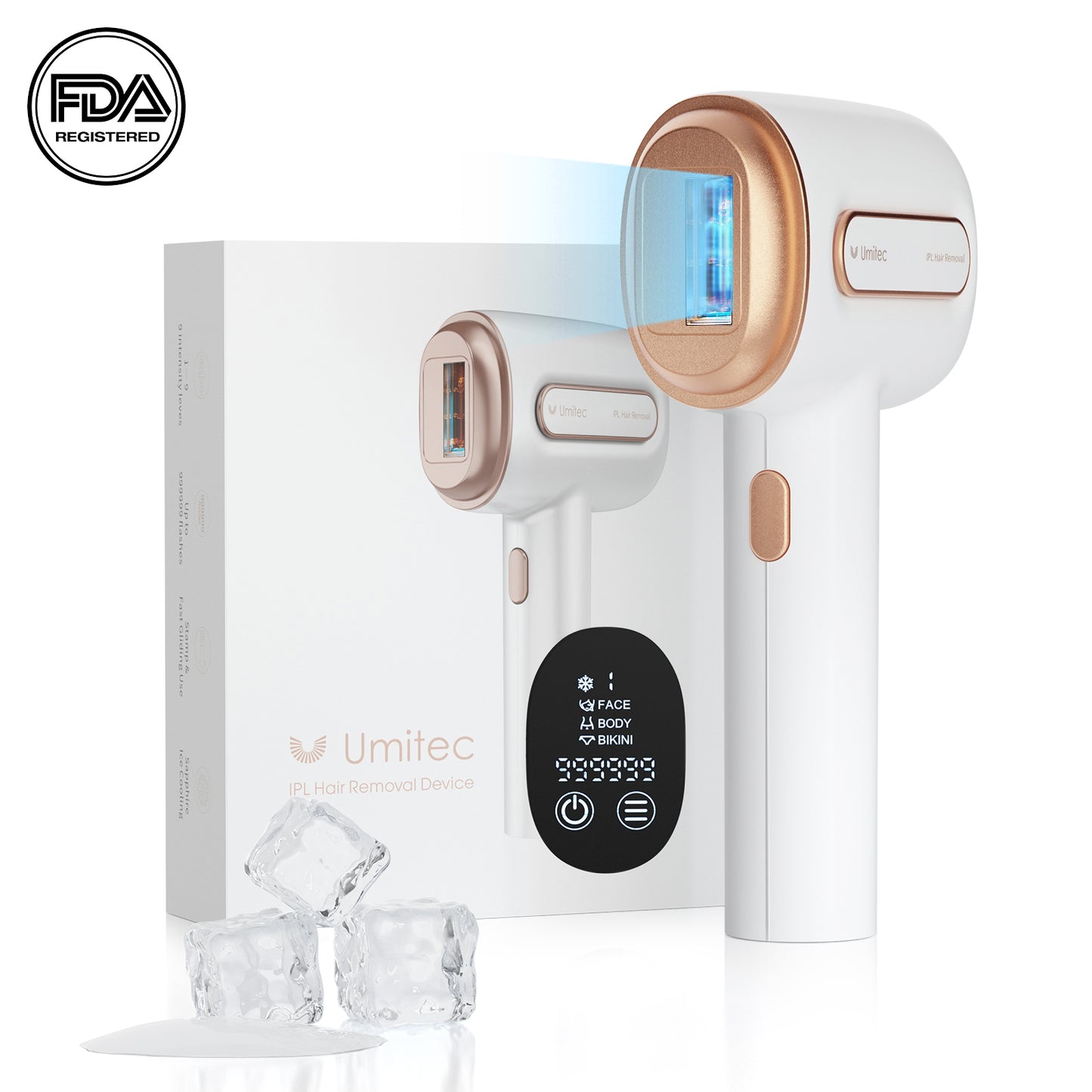 Umitec IPL Ice-cooling Laser Hair Removal Device