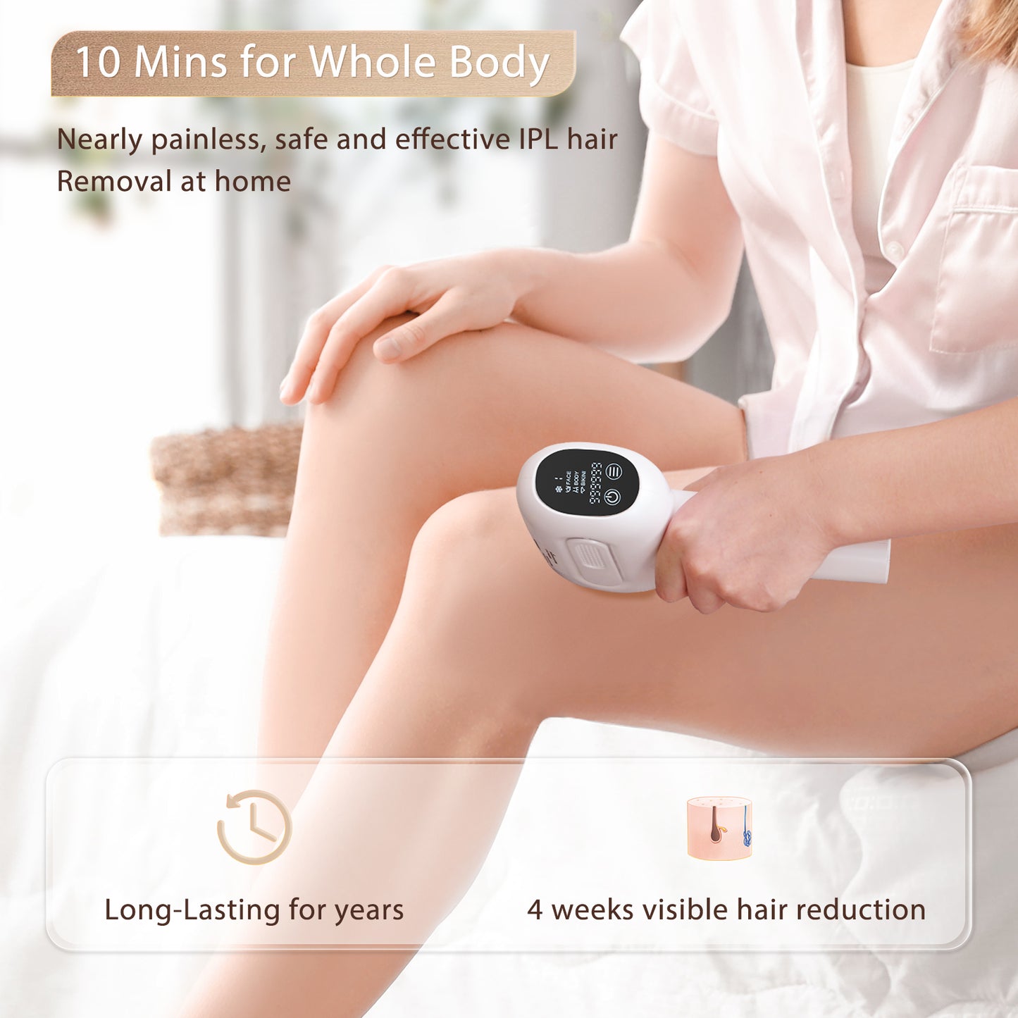 Umitec IPL Ice-cooling Laser Hair Removal Device