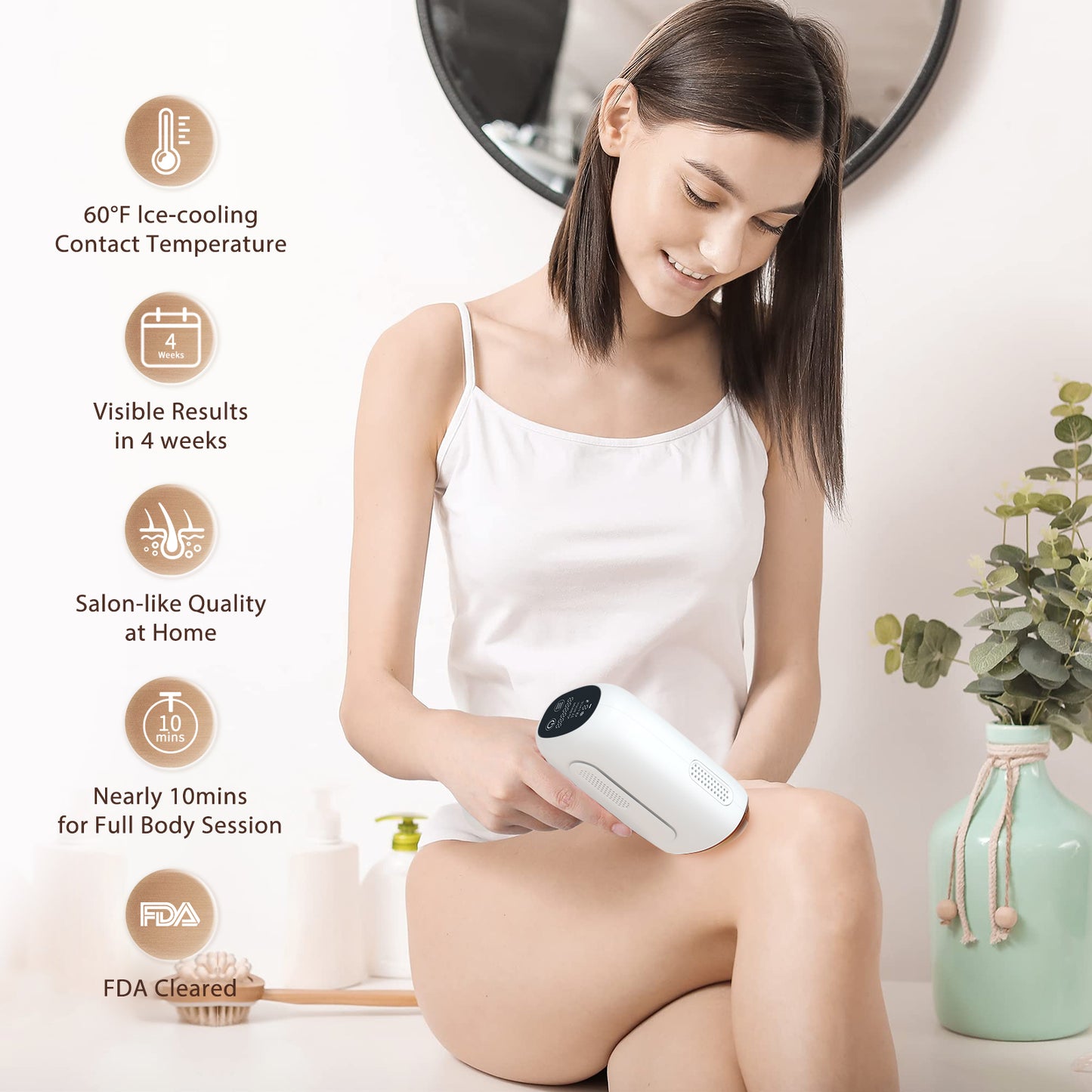 Umitec IPL Ice-cooling Laser Hair Removal Device