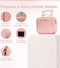 Umitec Makeup Kit Travel Bag with 3 color LED Mirror