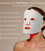 Umitec LED Mask Series 2 showcasing its skin benefits including reducing wrinkles, soothing acne, and boosting collagen.