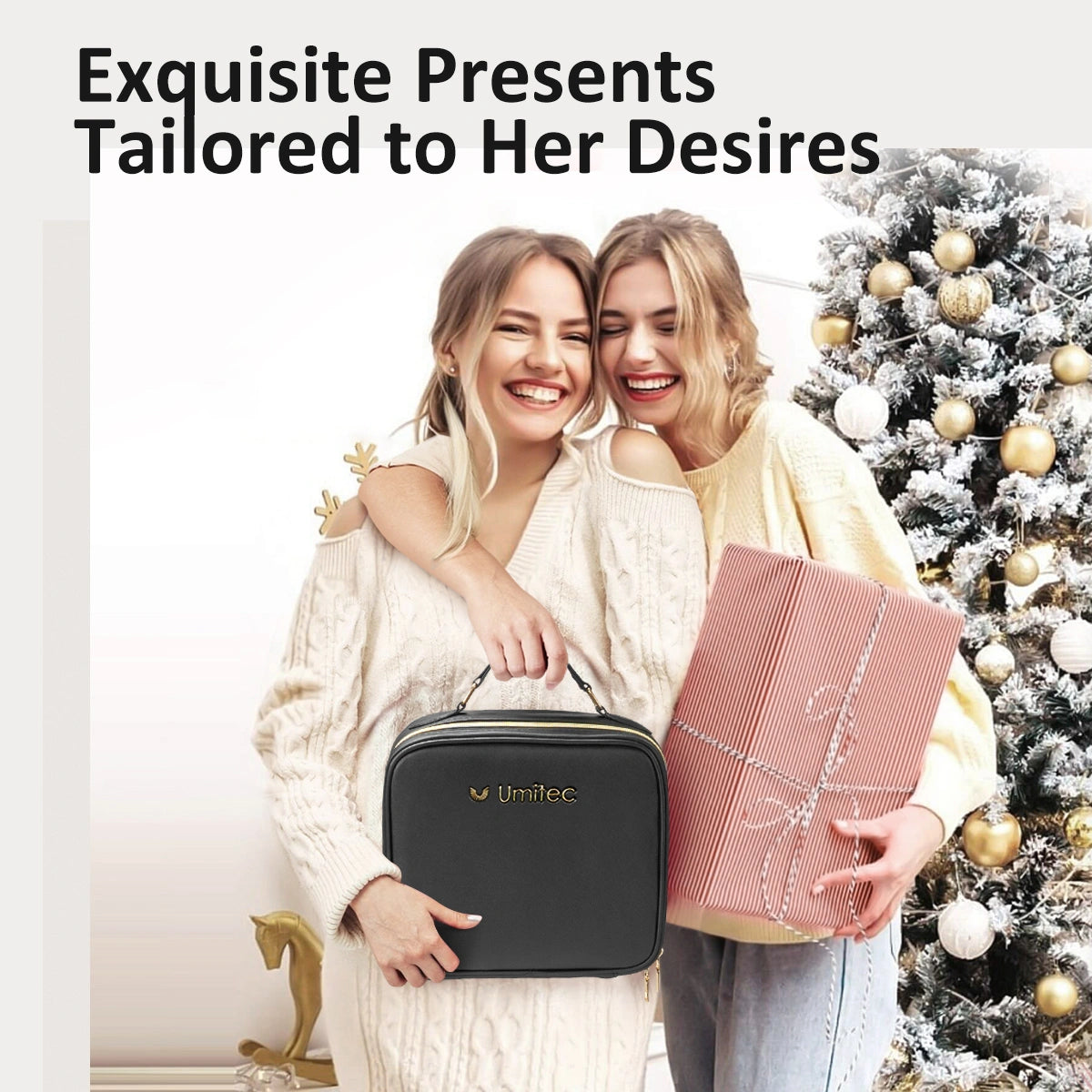 Umitec Makeup Kit Travel Bag as a exquisite present