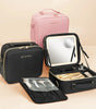 Umitec Makeup Kit Travel Bag collection with black and pink
