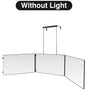 Umitec Trifold mirror hook-on without LED light